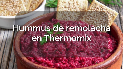 Hummus de remolacha en Thermomix