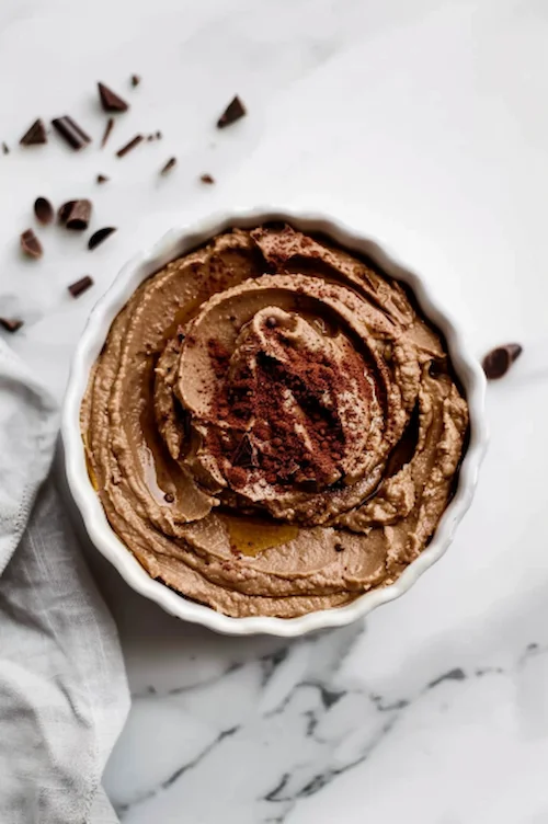 elaboración Hummus de chocolate