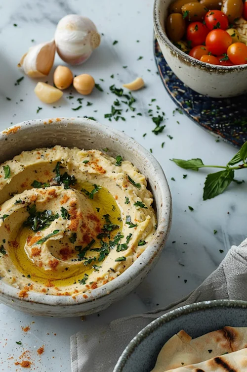 elaboración Hummus: receta tradicional árabe
