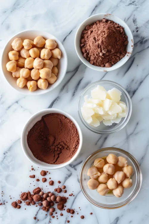 ingredientes Hummus de chocolate