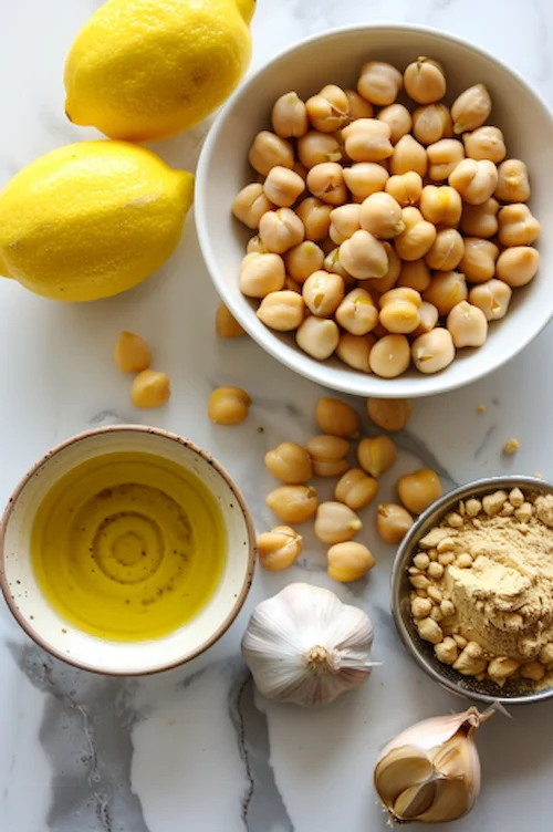 ingredientes Hummus: receta tradicional árabe