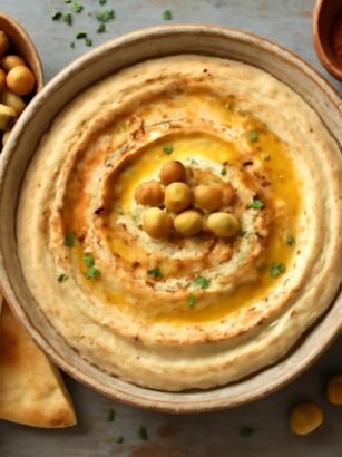 Hummus con robot mambo