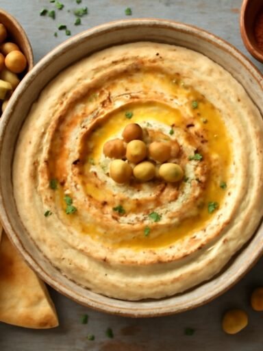 Hummus con robot mambo