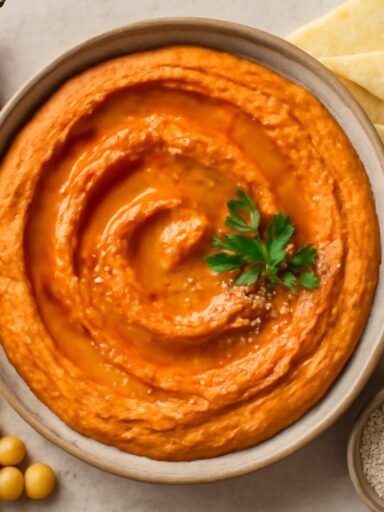 Hummus de pimientos