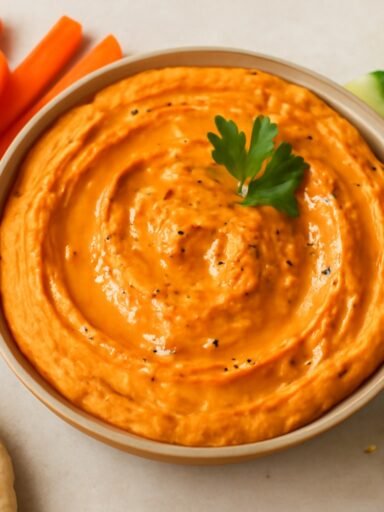 Hummus de zanahoria