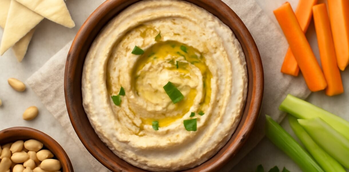 hummus de alubias blancas