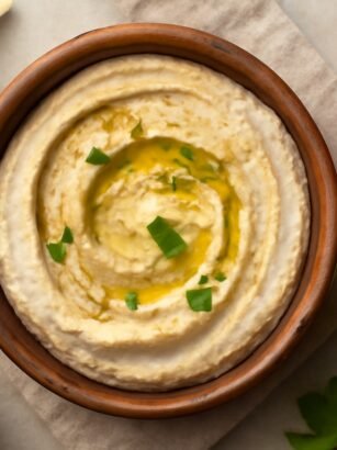 hummus de alubias blancas