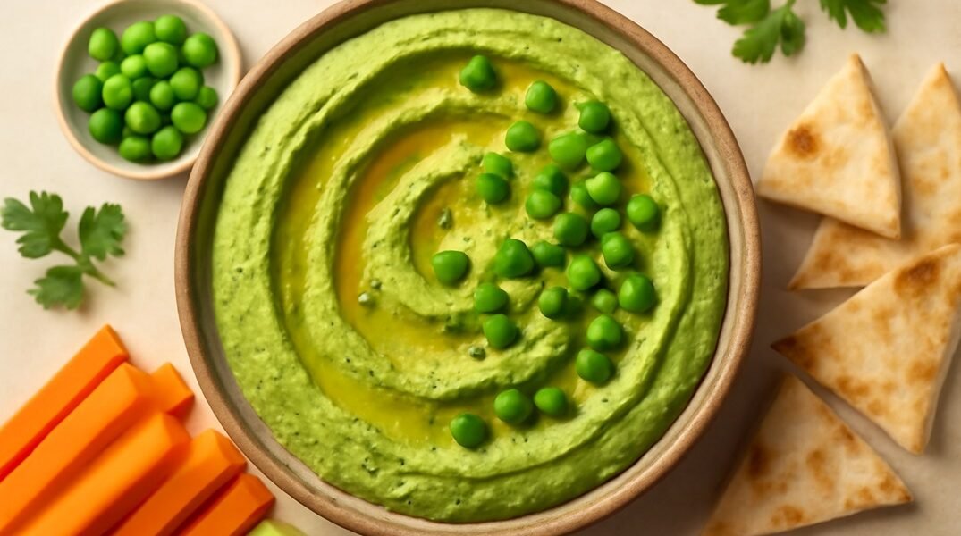 hummus de guisantes