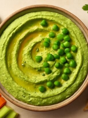 hummus de guisantes
