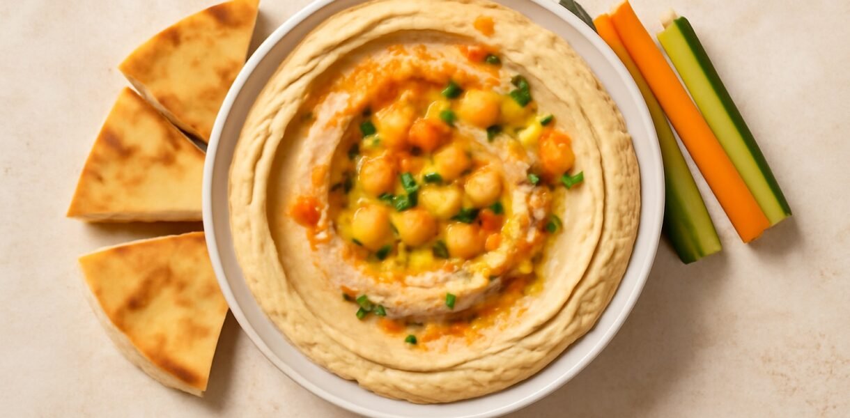 hummus tradicional árabe