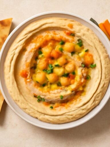 hummus tradicional árabe