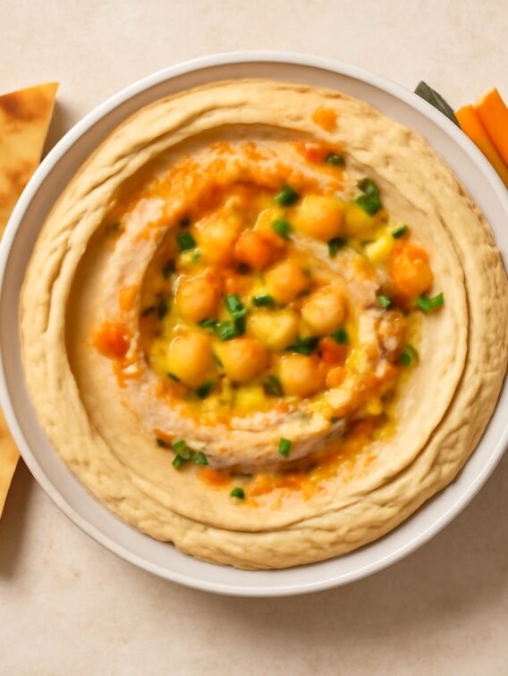 hummus tradicional árabe
