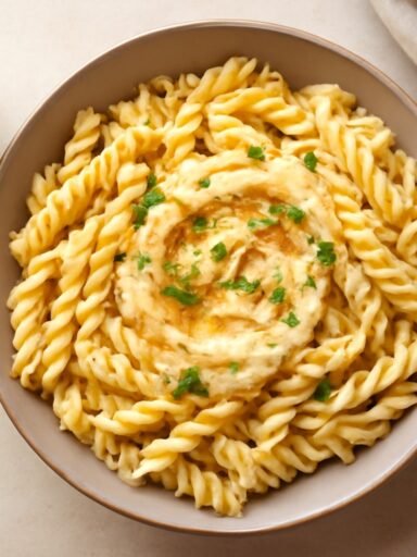 pasta con hummus