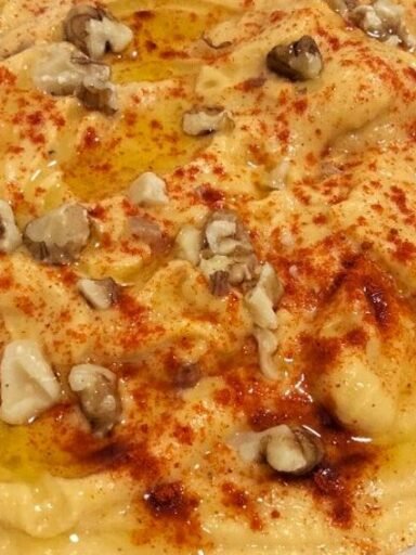 Hummus Picante Explosión de Sabores con Toques de Chile