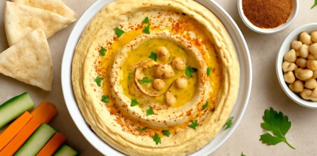 Ideas para acompañar hummus con verduras frescas y saludables Ideas para acompañar hummus con verduras frescas y saludables