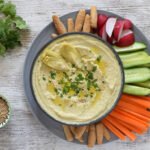 Receta deliciosa de hummus de pimiento y nueces: sabores intensos y saludables