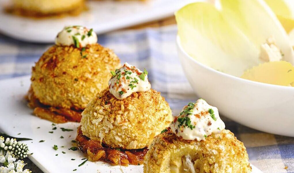 Deliciosos volovanes rellenos: una opción gourmet con hummus