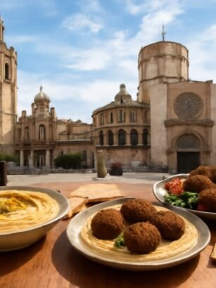 hummus y falafel en Valencia