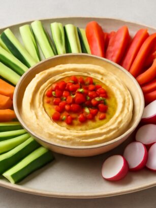 Deliciosas combinaciones: crudites que elevan el sabor del hummus crudites